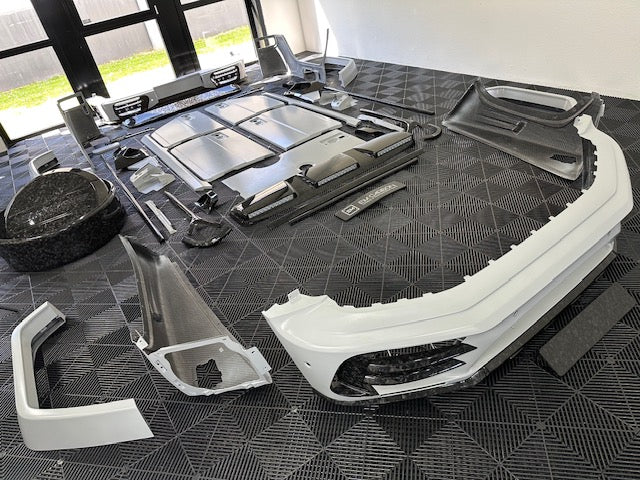 Carbon Fiber Wide Body Kit MSY Style voor de Mercedes G63 AMG W464 (2018+)