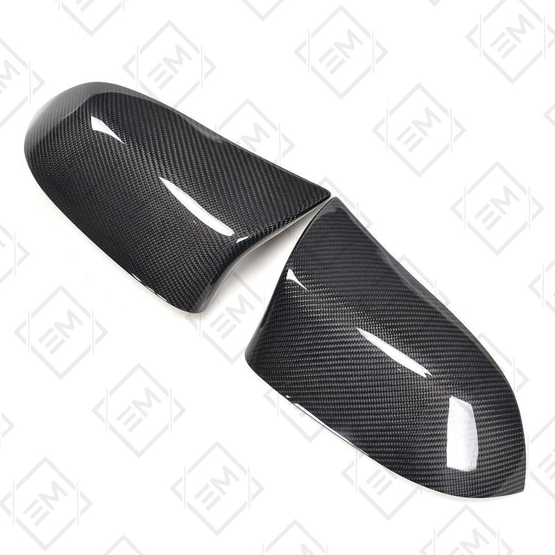 Carbon Fiber M Style Mirror Caps for the BMW X5 F15 - X6 F16