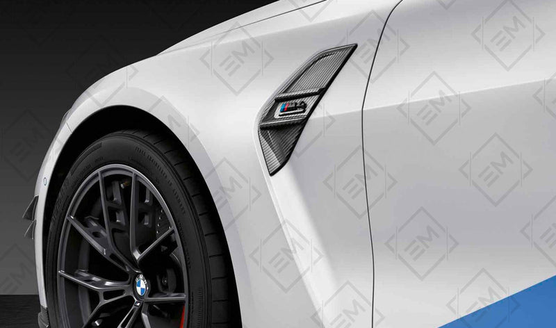 Prepreg Carbon Fiber Performance Zij Grill voor de BMW M3 G80 | M4 G82 | G83