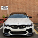 Carbon Fiber Front Bumper Trim for the BMW M5 F90 Pre Lci (2017-2020)