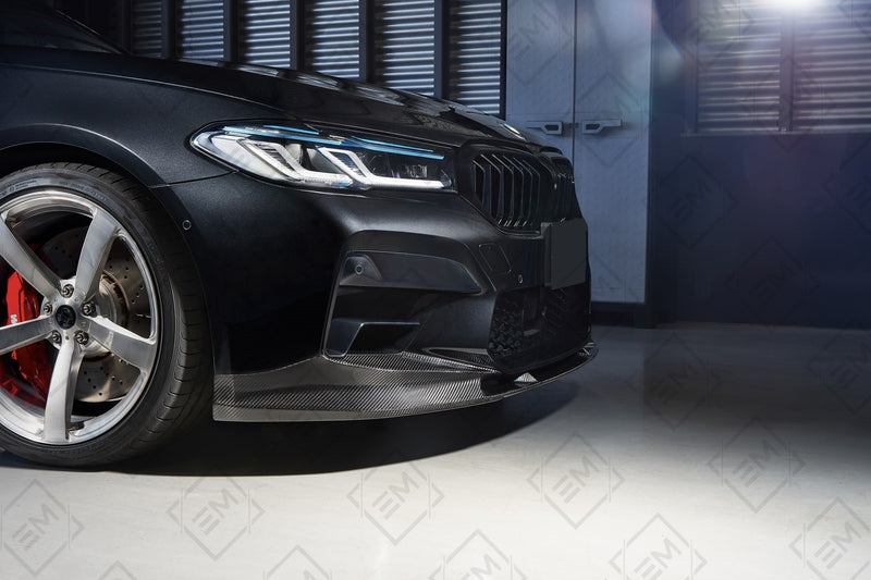 Carbon Fiber 3D Style Front Lip for the BMW M5 F90 Facelift (2020+)