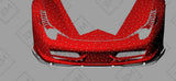 Carbon Fiber Performance Front Lip for the Ferrari 458 Italia - Spider (2009-2015)