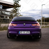 Carbon Fiber V Style Rear Spoiler for the BMW M6 F12 | 6 Series Convertible