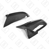 Carbon Fiber M Style Mirror Caps for the BMW F20 | F22 | M2 F87 | F30 | F32