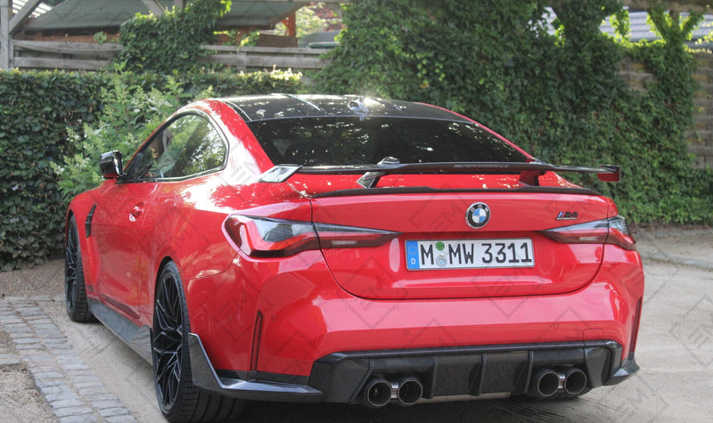 Prepreg Carbon Performance Heckflügelspoiler für den BMW M3 G80 - M4 G – EM  Carbon