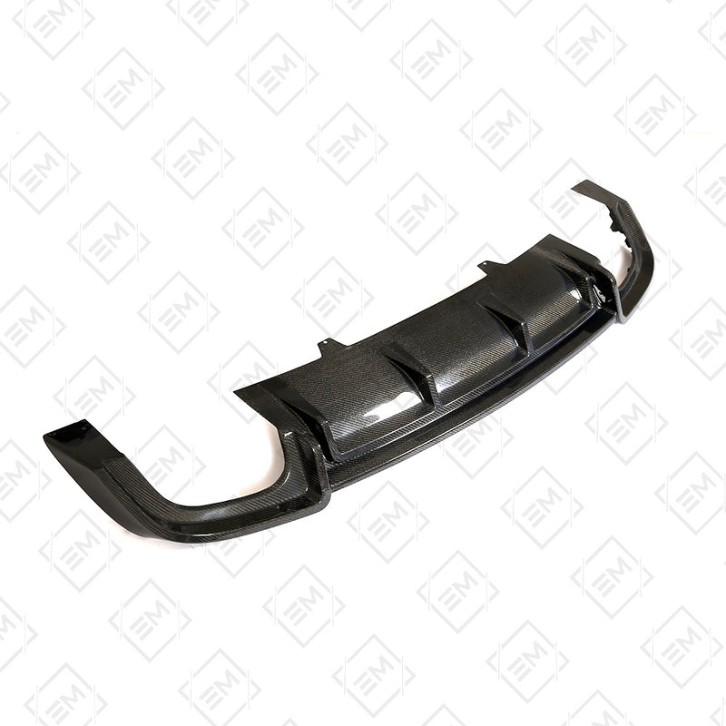 Carbon Fiber Performance Rear Diffuser for the Audi S5 - A5 S Line B9 (2016-2020)