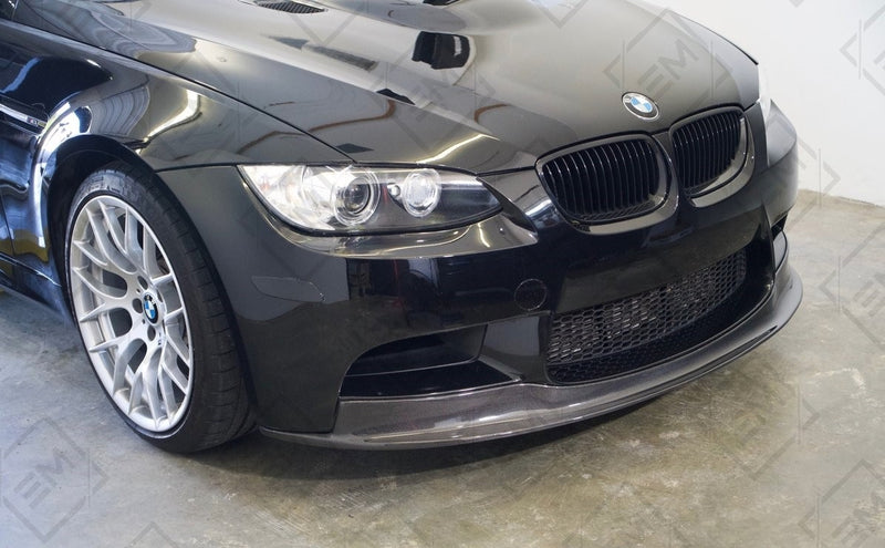 E90 BMW M3 sporting a lot of carbon fiber