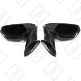 Carbon Fiber Replacement Mirror Caps for the Lamborghini Huracán LP610-4
