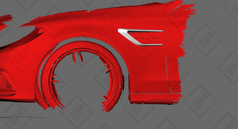 Carbon Fiber Side Fender for the Mercedes C63(S) AMG Sedan Pre Lci & Lci (2014-2021)