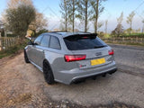 Carbon Fiber Performance Rear Roof Spoiler for the Audi RS6 C7 (2013-2018)